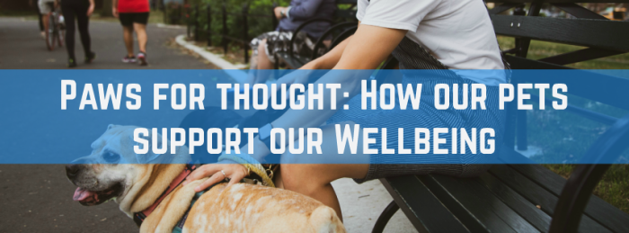 Paws for thought: How our pets support our Wellbeing